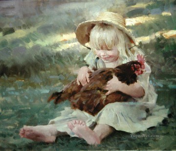 Pets and Children Painting - Kid MW 02 pet kids